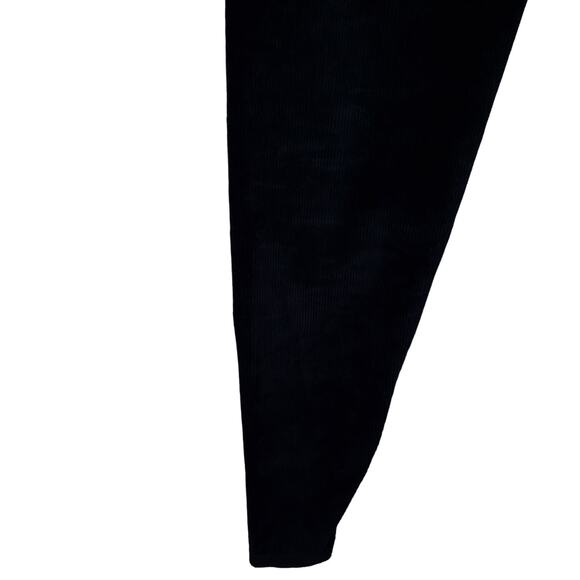 Lauren Ralph Lauren Women's Corduroy Pants Medium Faded Black Stretch Waist - Picture 6 of 10